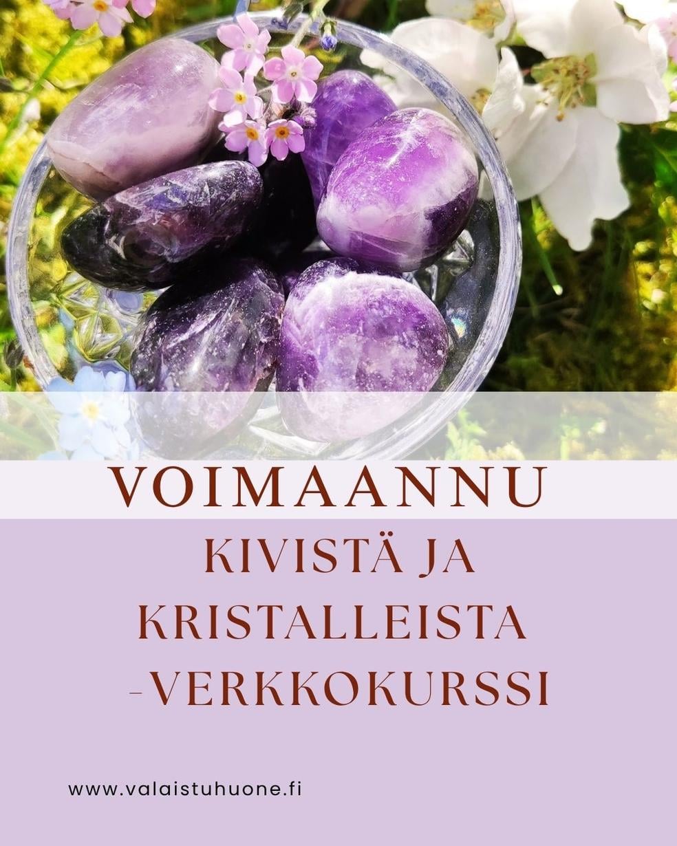 Voimaannu kivistä ja kristalleista by Valaistu Huone
